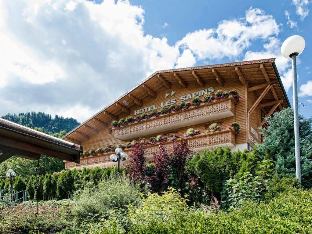 Hotel Les Sapins La Clusaz Exterior foto